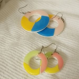 Vintage 60s style earrings